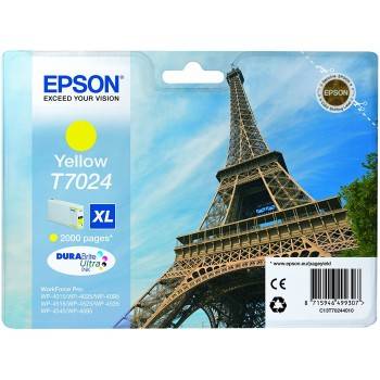 Cartouche d’encre Original Epson T7024 – Yellow (C13T70244010) prix tunisie