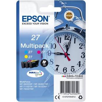 Pack EPSON De Cartouche D'encre 27 - 3 Couleurs (C13T27054012) prix tunisie