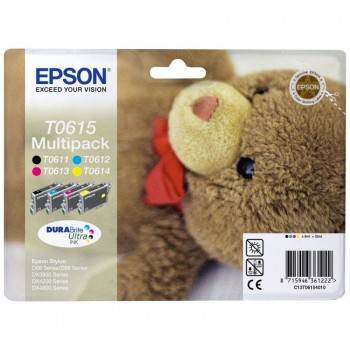 PACK 4 COULEURS EPSON T0615 (C13T06154010) prix tunisie