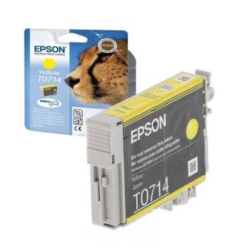Cartouche Jet d’encre Original EPSON T0714 – Yellow (C13T07144012) prix tunisie