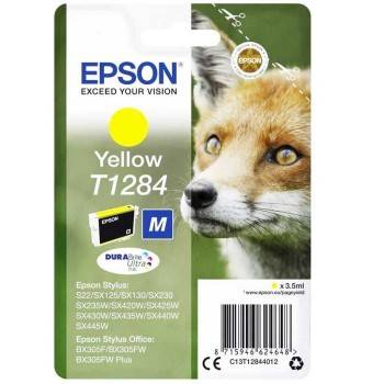 Cartouche Jet D'encre Original Epson T1284 - Yellow (C13T12844012) prix tunisie