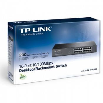 Switch Rackable TP-Link 16 ports 10/100 Mbps prix tunisie