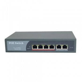 SWITCH POE 4 PORTS + 2 LINKS PRIX TUNISIE