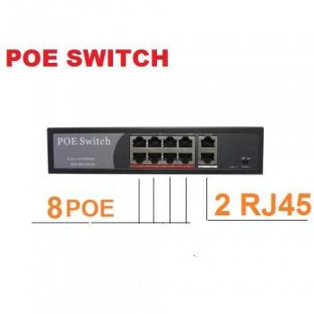 SWITCH POE 8 PORTS + 2 LINKS prix tunisie