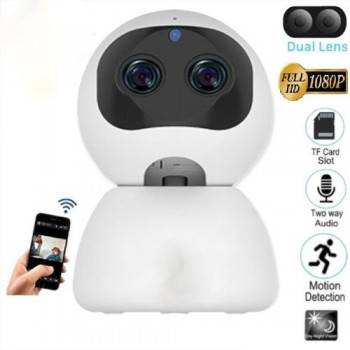 Caméra surveillance - WIFI - 2X 1080P - Suivi Mouvement Automatique prix tunisie