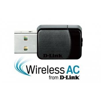 CLÉ WIFI USB AC600 DUAL BAND D-LINK DWA-171 NOIR