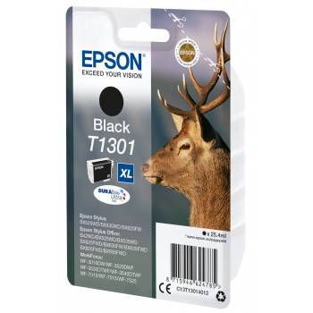 CARTOUCHE D'ENCRE ORIGINAL EPSON T1301 - Noir (C13T13014012) prix tunisie