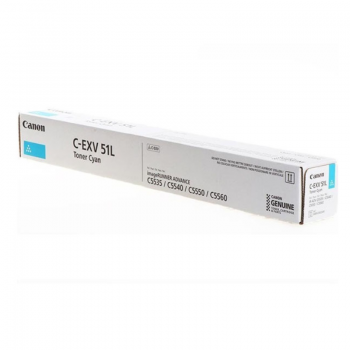 TONER CANON D'ORIGINE CYAN...