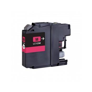 CARTOUCHE JET D'ENCRE ADAPTABLE BROTHER LC123 - MAGENTA meilleur prix en tunisie