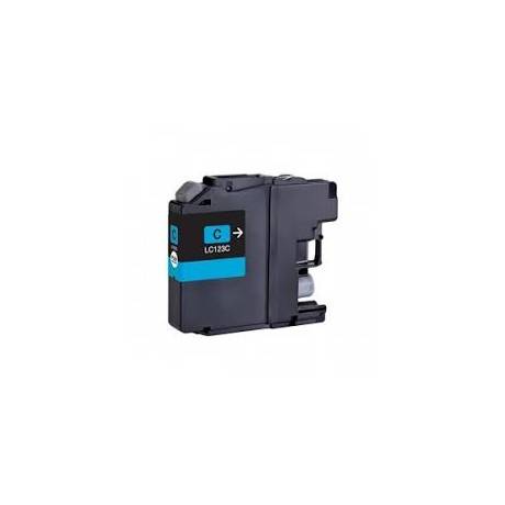Cartouche Jet D'encre Adaptable BROTHER  LC123 - Cyan prix tunisie