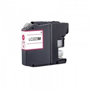 CARTOUCHE JET D'ENCRE ADAPTABLE COMPATIBLE BROTHER LC 223 - MAGENTA PRIX TUNISIE