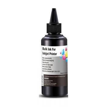 BOUTEILLE D'ENCRE ADAPTABLE UNIVERSELLE 100ML - NOIR prix tunisie