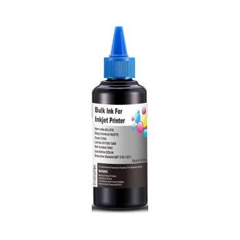 BOUTEILLE D'ENCRE ADAPTABLE UNIVERSELLE 100ML - CYAN PRIX TUNISIE