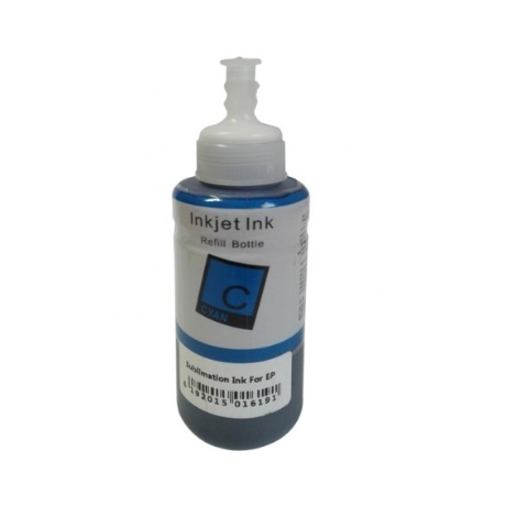 BOUTEILLE D'ENCRE ADAPTABLE EPSON SUBLIMATION 100ML - CYAN prix tunisie