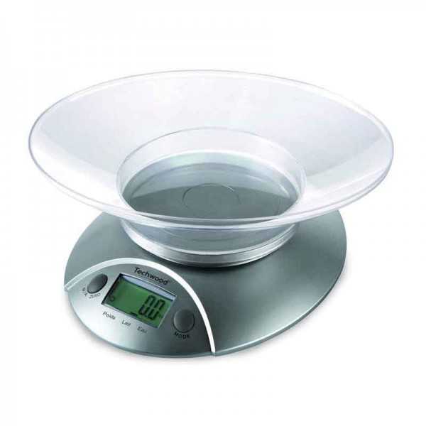 Balance de Cuisine Digitale 5kg TECHWOOD TPA-560 Gris Tunisie Balance de Cuisine Digitale 5kg TECHWOOD TPA-560 Gris Tunisie