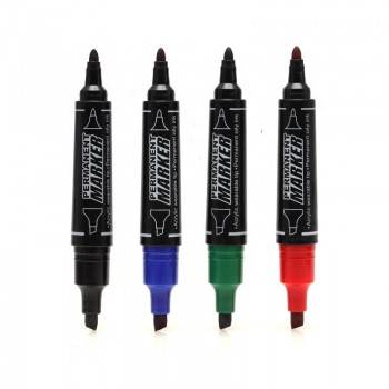 MARQUEUR PERMANENT DOUBLE TÊTE GXIN 116 NOIR prix tunisie