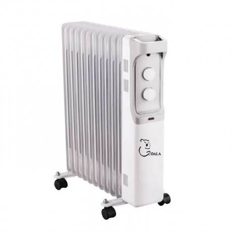 RADIATEUR BAIN D'HUILE COALA BH2000 COMPACT 9 ÉLÉMENTS 2000W - BLANC prix Tunisie