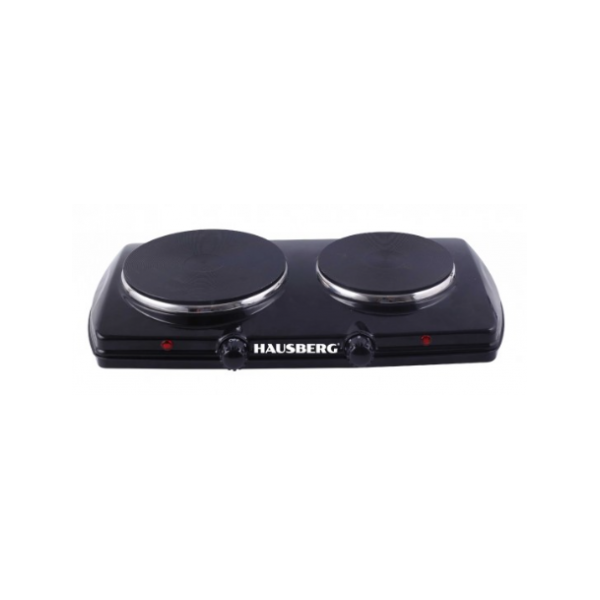 PLAQUE DE CUISSON ELECTRIQUE HAUSBERG 2 FEUX 2500W - NOIR PRIX TUNISIE PLAQUE DE CUISSON ELECTRIQUE HAUSBERG 2 FEUX 2500W - NOIR PRIX TUNISIE