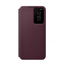 SAMSUNG S22 SMART CLEAR VIEW COVER BURGUNDY