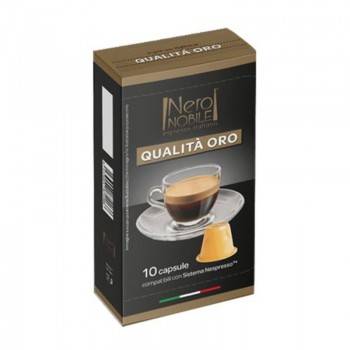 BOITE DE 10 CAPSULES NERO NOBILE (80% ROBUSTA 20% ARABICA )