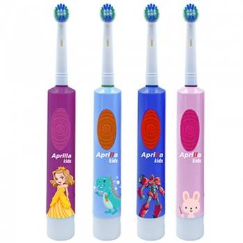 BROSSE À DENTS APRILLA AVEC BATTERIE POUR ENFANT BLANC prix tunisie
