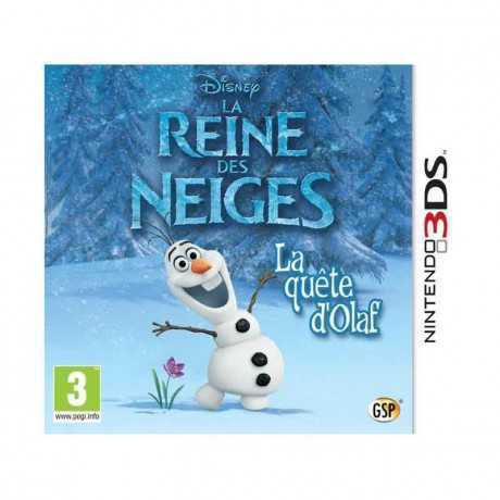 jeux 3DS la Reine Des Neiges: la Quête D'olaf