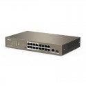 SWITCH DE BUREAU TENDA 16-PORTS+2GE/1SFP