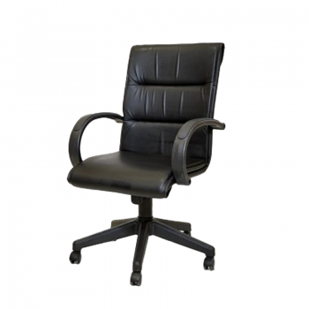 CHAISE DE BUREAU SEDAN HD BASE NOIR