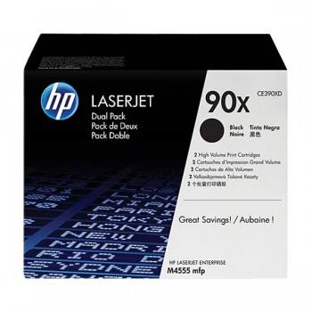 Pack de 2 Toner Laser original HP 90X - prix Tunisie