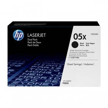 Pack de 2 Toner Laser original HP 05X - prix Tunisie