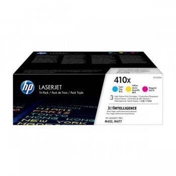 Pack de 3 Toner Laser original HP 410X - prix Tunisie