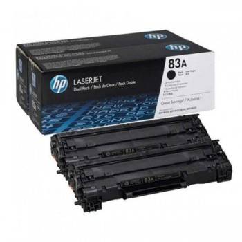 Pack de 2 Toner Laser original HP 83A - prix Tunisie