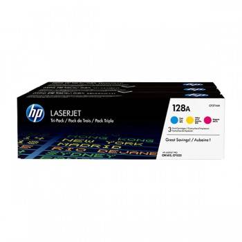 Pack de 3 toner Laser original HP 128A - prix Tunisie