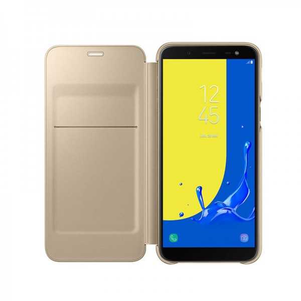 Wallet Cover Galaxy J6 Gold EF-WJ600CBEGWW Tunisie Wallet Cover Galaxy J6 Gold EF-WJ600CBEGWW Tunisie