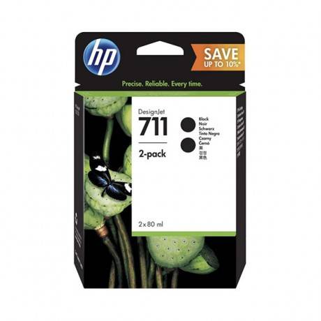 Pack 2 cartouches d'encre HP 711 Original - prix Tunisie