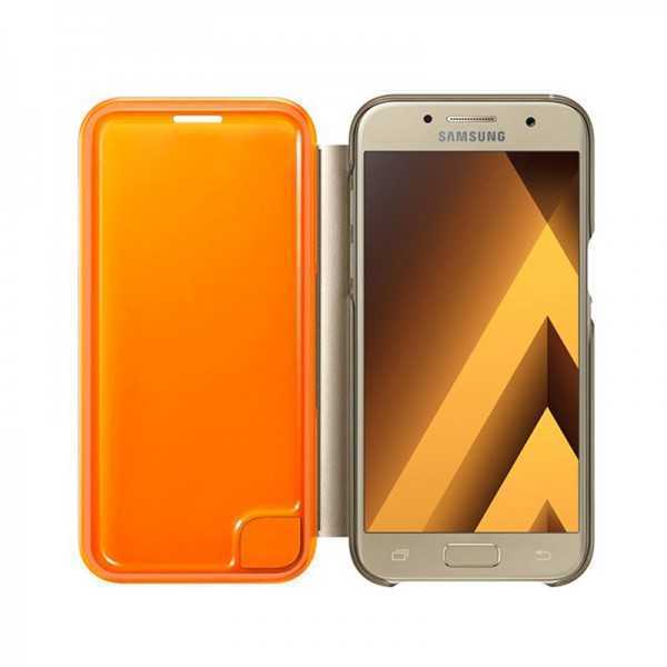 Neon flip cover Samsung A3 2017 Gold EF-FA320PBEGWW Tunisie