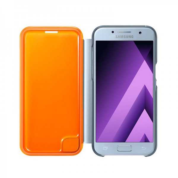 Neon flip cover Samsung A3 2017 Bleu EF-FA320PLEGWW Tunisie Neon flip cover Samsung A3 2017 Bleu EF-FA320PLEGWW Tunisie