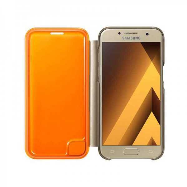 Neon Flip Cover A7 2017 Gold EF-FA720PBEGWW Tunisie