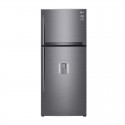 RÉFRIGÉRATEUR LG GL-F502HLHL 438 LITRES NO FROST AVEC FONTAINE - SILVER