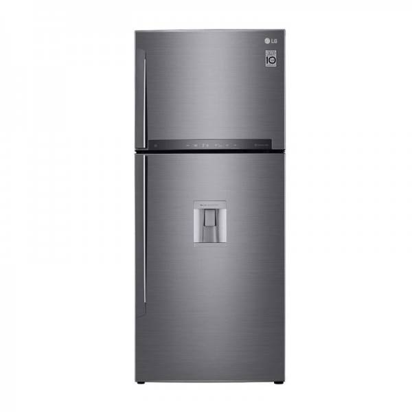RÉFRIGÉRATEUR LG GL-F502HLHL 438 LITRES NO FROST AVEC FONTAINE - SILVER