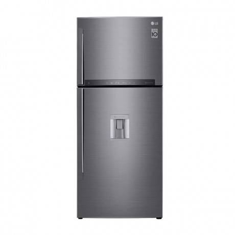 RÉFRIGÉRATEUR LG GL-F502HLHL 438 LITRES NO FROST AVEC FONTAINE - SILVER
