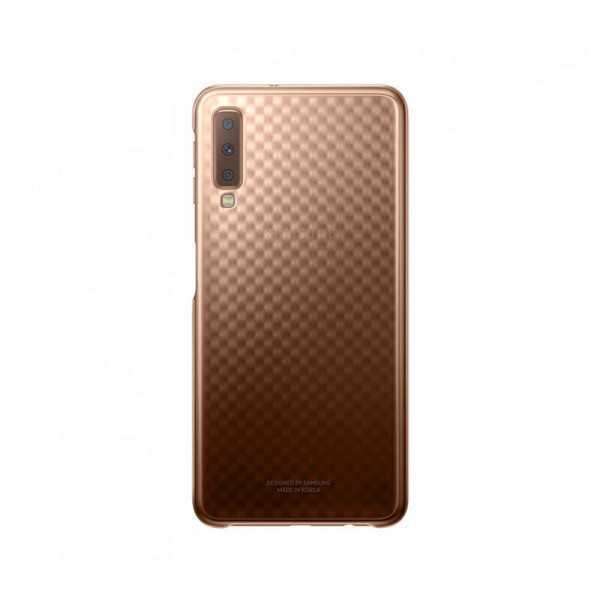 Gradation Cover Galaxy A7 2018 Gold EF-AA750CFEGWW Tunisie