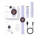 MONTRE CONNECTÉE KIESLECT LADY LORA 2 - PURPLE