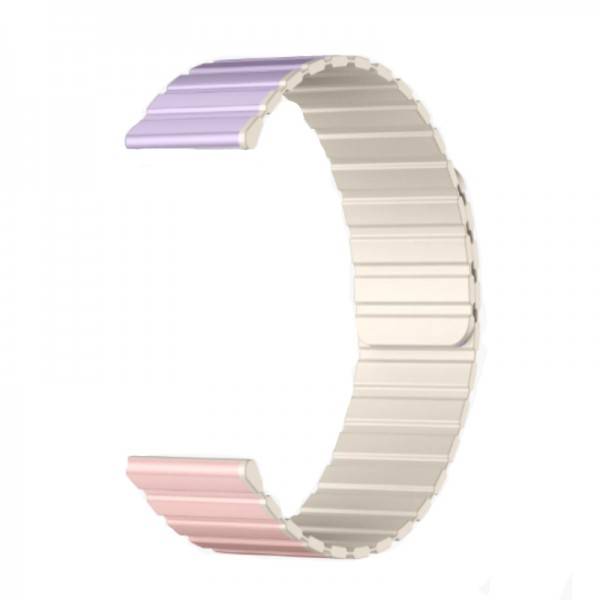 CEINTURE KIESLECT 20MM PINK+PURPLE+KHAKI STRAP