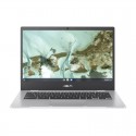 PC PORTABLE ASUS CHROMEBOOK CX1 INTEL CELERON N3350 8GO 32GO EMMC - SILVER