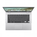 PC PORTABLE ASUS CHROMEBOOK CX1 INTEL CELERON N3350 8GO 32GO EMMC - SILVER