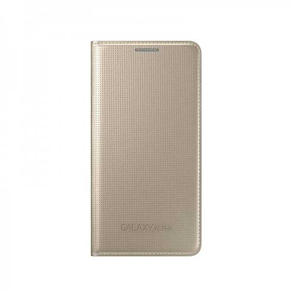 Galaxy ALPHA Flip Cover Gold EF-FG850BBEGWW Tunisie