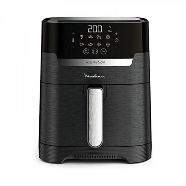 Friteuse Sans Huile Moulinex Easy Fry & Grill Digital EZ505810 1400 W - Noir Friteuse Sans Huile Moulinex Easy Fry & Grill Digital EZ505810 1400 W - Noir