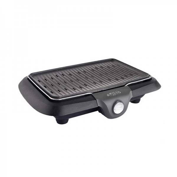 Barbecue Plancha Électrique Grill'o 2000W Noir - GR573 Barbecue Plancha Électrique Grill'o 2000W Noir - GR573