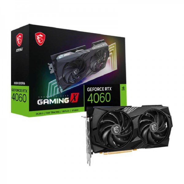 Carte Graphique MSI GeForce RTX 4060 GAMING X 8G Carte Graphique MSI GeForce RTX 4060 GAMING X 8G